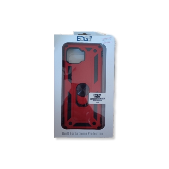 Motorola One Uw Case Edge Compatible with Moto One 5G Case, Motorola One 5G UW Case,Red